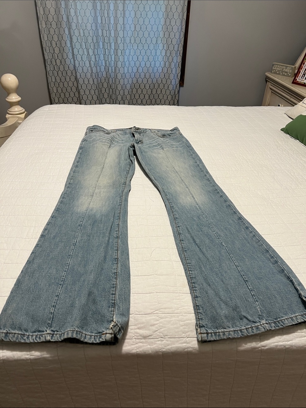 American Eagle Outfitters Light Blue Boot Cut Jeans